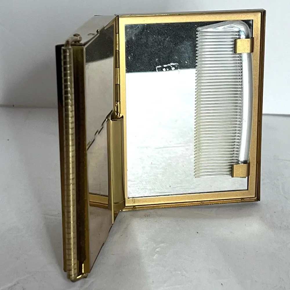 VOLUPTE Vintage Compact Makeup Purse Bag Organizer Lipstick Mirror Travel